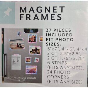 Magnet Frames Set 37 Pastel Tie-Dye